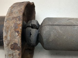 Амортизатор подвески левый задний, ориг. номер 4162A050, Mitsubishi Outlander 2002-2009