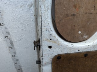 Ручка двери наружная правая задняя, Ford Transit 2006-2014
