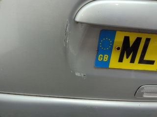 Крышка (дверь) багажника, ориг. номер 8701W9, Peugeot Partner 2002-2012