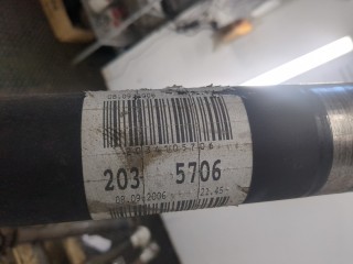 Кардан задний, ориг. номер A2034101016, Mercedes C W203 2004-2008