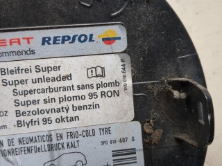 Лючок бензобака, ориг. номер 1P0809905, Seat Leon 2005-2009