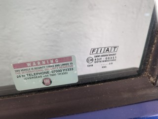 Замок двери левый передний, Fiat Panda 2003-2008