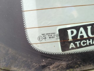 Подсветка номера, Skoda Fabia 2007-2010