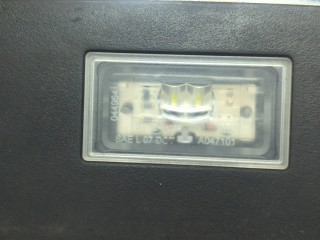 Подсветка номера, ориг. номер 51137200035, 7200035, BMW 7 серия 2008-2012