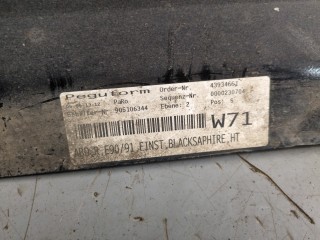 Накладка на порог правая передняя, BMW 3 серия 2004-2008