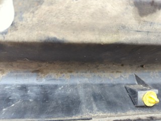 Накладка на порог левая передняя, ориг. номер MR439503, Mitsubishi Carisma 1999-2004