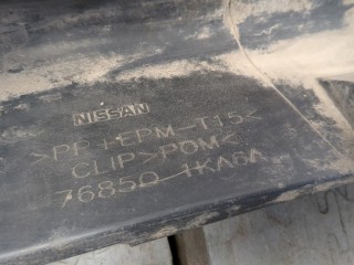 Накладка на порог правая передняя, ориг. номер 768501KA6A, Nissan Juke 2010-2014