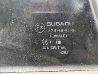 Стекло форточки двери левое заднее, Subaru Legacy 2009-2013