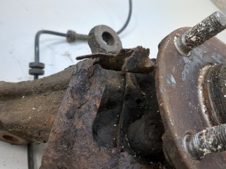 Ступица (кулак, цапфа) правая передняя, Nissan Qashqai 2006-2010