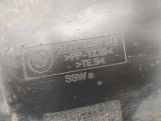 Защита арок (подкрылок) левая передняя, ориг. номер 51718268373, 8268373, BMW 3 E46 1997-2003