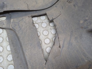 Защита арок (подкрылок) правая передняя, ориг. номер 1K5805978, 1K0805912D, Volkswagen Jetta 5 2005-2010