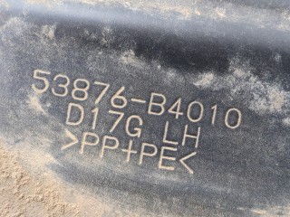 Защита арок (подкрылок) левая передняя, ориг. номер 53876B4010, Daihatsu Terios 2 2006-2009