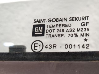 Дверь боковая (легковая) левая передняя, ориг. номер 128073, Opel Corsa 2003-2006