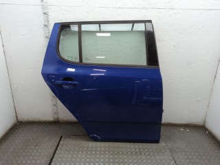 Дверь боковая (легковая) правая задняя Skoda Fabia 2007-2010