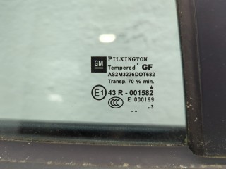 Дверь боковая (легковая) правая задняя, ориг. номер 124244, 13203016, Opel Zafira B 2008-2014