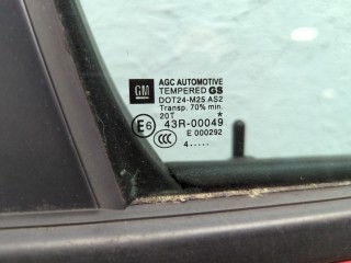 Дверь боковая (легковая) правая передняя, ориг. номер 13355179, 124311, Opel Zafira 2008-2014