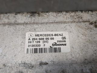 Радиатор интеркулера, ориг. номер A2045000500, Mercedes C W204 2007-2011