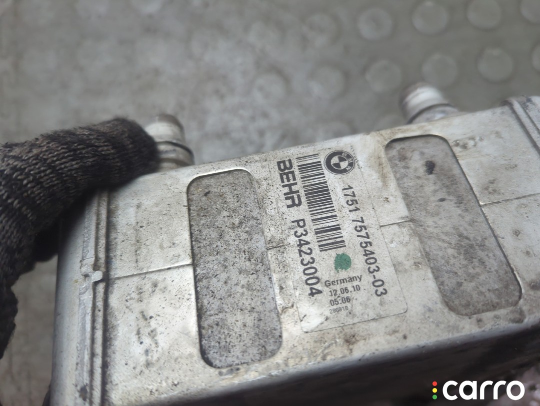 7575405, 13717575405 Радиатор интеркулера BMW X5 E70 2011г. - фото №5