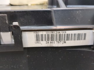 Щиток приборов (приборная панель), ориг. номер 24461757, R1610182, 93174411, Opel Zafira 2003-2006