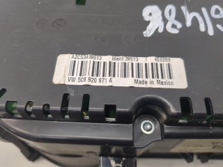 Щиток приборов (приборная панель), ориг. номер 5C6920971AX, 5C6920971A, Volkswagen Jetta 2010-2014