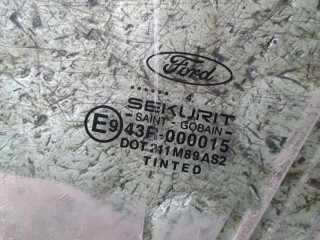 Стекло боковой двери левое переднее, ориг. номер 1116875, 1S71F21411AA, Ford Mondeo 2003-2007