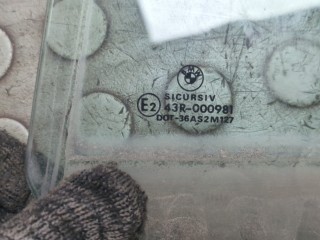 Стекло боковой двери левое заднее, ориг. номер 51348159171, 8159171, BMW 5 серия 1995-2000