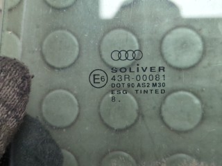 Стекло боковой двери левое заднее, Audi A6 1997-2001