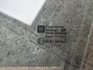 Стекло боковой двери левое переднее, ориг. номер 90579659, 161359, Opel Zafira 2003-2006