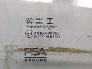 Стекло боковой двери правое переднее, ориг. номер 9831451180, Peugeot 308 2017-2022