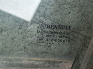 Стекло боковой двери левое переднее, Renault Megane 2013-2016