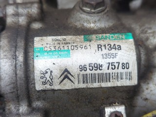 Компрессор кондиционера, ориг. номер 6453WK, Citroen C3 picasso 2008-2012