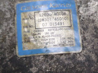 Компрессор кондиционера, ориг. номер 92600AC00A, Infiniti FX 2006-2008