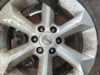 Диск тормозной передний, Nissan Navara 2010-2015