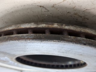 Диск тормозной передний, ориг. номер 1K0615301T, JZW615301J, Volkswagen Touran 2010-2015