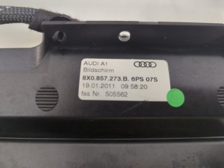 Дисплей компьютера (информационный), ориг. номер 8X0857273B, Audi A1 2010-2014