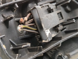 Фонарь (задний) левый, ориг. номер 93170222, 1222064, Opel Corsa 2003-2006