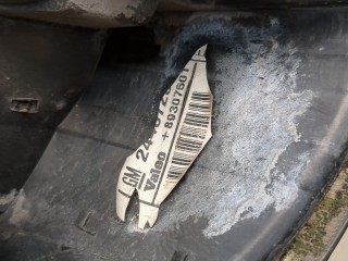 Фонарь (задний) правый, ориг. номер 93170223, 1222065, Opel Corsa 2003-2006