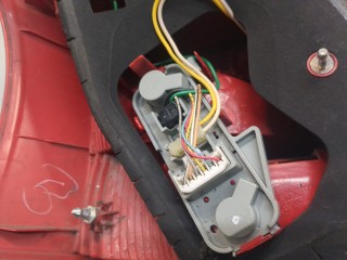 Фонарь (задний) правый, ориг. номер 815510D120, Toyota Yaris 2005-2009