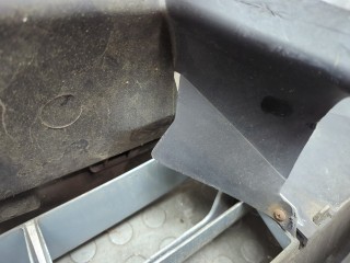 Фара противотуманная (галогенка) левая, ориг. номер 7701045718, Renault Scenic 1999-2003