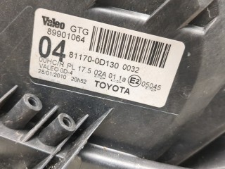 Фара (передняя) левая, Toyota Yaris 2005-2009