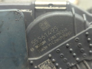 Заслонка дроссельная, ориг. номер 55577375, 55561495, 825262, Opel Astra 2006-2014