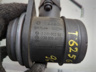 Измеритель потока воздуха (расходомер), ориг. номер 038906461B, 038906461BX, Audi A3 2004-2008
