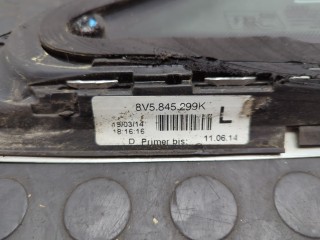 Стекло кузовное боковое левое заднее, ориг. номер 8V5845299K, Audi A3 2012-2016