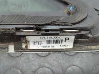 Стекло кузовное боковое правое заднее, ориг. номер 8V5845300, Audi A3 2012-2016