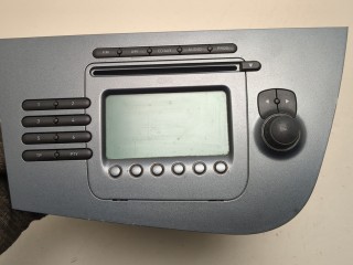 Магнитола, ориг. номер 1P1035186B, Seat Leon 2005-2009