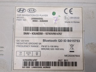 Магнитола, ориг. номер 965603U500WK, KIA Sportage 2010-2014