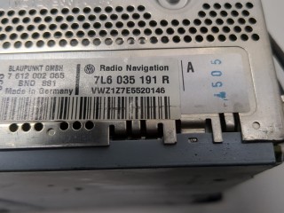 Магнитола, ориг. номер 7L6035191R, Volkswagen Touareg 2002-2007