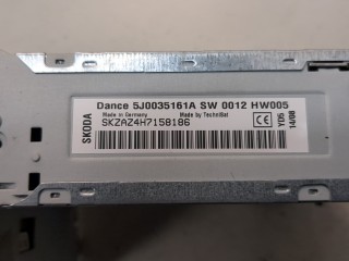 Магнитола, ориг. номер SKZA5H8258186, Skoda Fabia 2007-2010