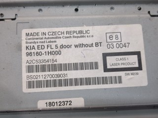 Магнитола, ориг. номер 961601H000, KIA Cee'd 2010-2012