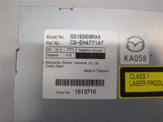 Магнитола, ориг. номер GS1E669RXA, Mazda 6 2005-2008